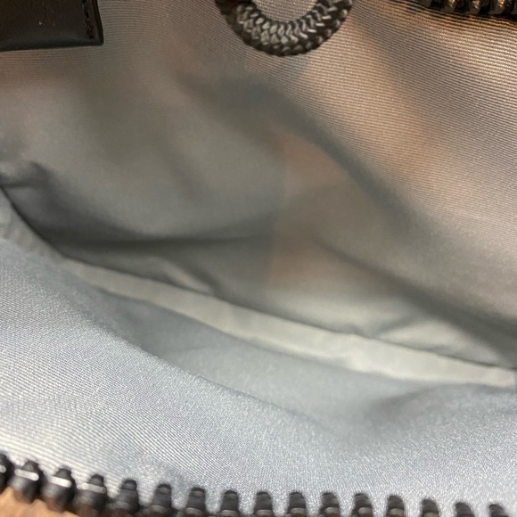 Coach Color Block Track Backpack Signature Leather Bright Blue Men’s - Picture 11 of 11